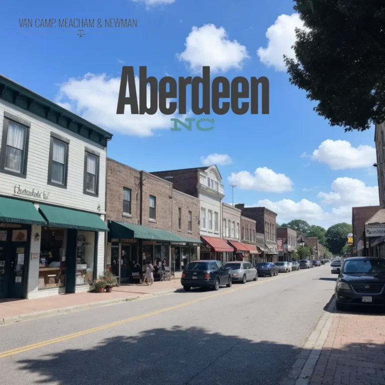 Alberdeen NC downtown