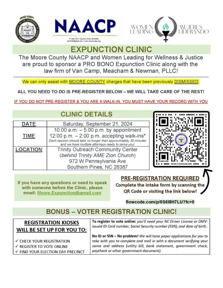 EXPUNCTION CLINIC - english flyer