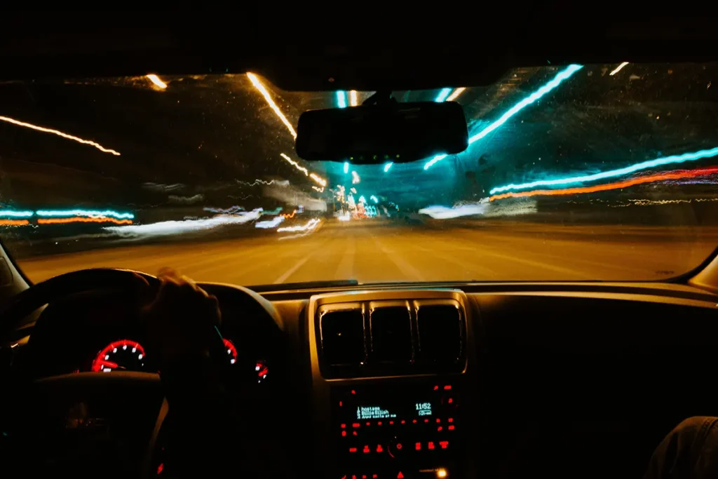 North Carolina DWI Lawyers - car driving fast